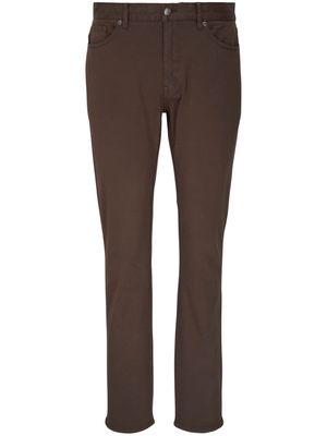Peter Millar cotton-blend straight-leg trousers - Brown