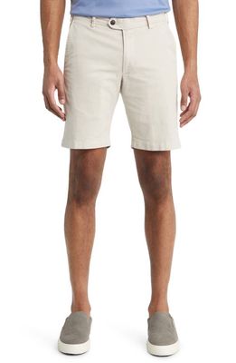 Peter Millar Crown Crafted Concord Stretch Cotton Shorts in Stone