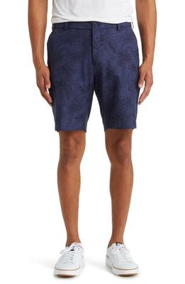 Peter Millar Crown Crafted Surge Floral Performance Shorts in Navy