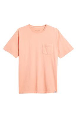 Peter Millar Lava Wash Pocket T-Shirt in Paradise Orange