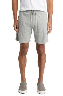Peter Millar Lava Wash Sweat Shorts in British Grey