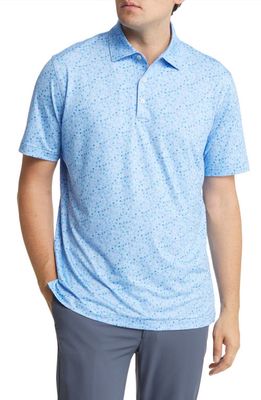 Peter Millar Light of My Life Performance Jersey Polo in Cottage Blue