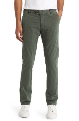 Peter Millar Men's Crafted Concorde Stretch Cotton Chino Pants in Dark Olive