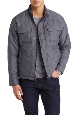 Peter Millar New Norfolk Quilted Jacket in Iron