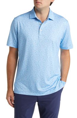 Peter Millar Painkillers Performance Jersey Polo in Cottage Blue