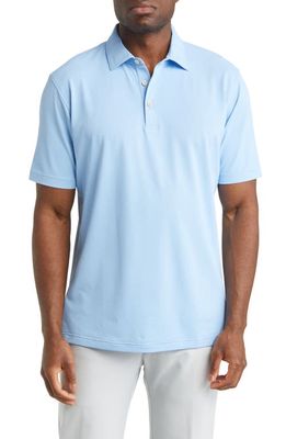 Peter Millar Solid Performance Polo in Cottage Blue