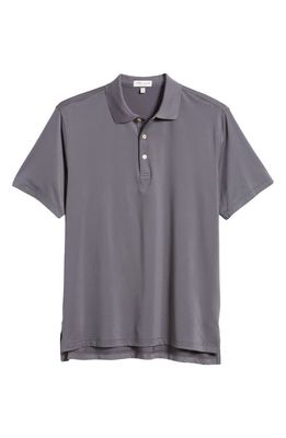 Peter Millar Stretch Jersey Performance Polo in Iron