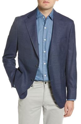 Peter Millar Tailored Fit Wool Sport Coat in Blue