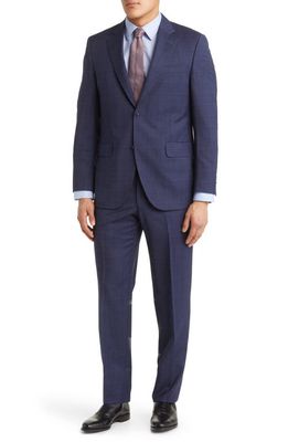 Peter Millar Tailored Fit Wool Suit in Navy