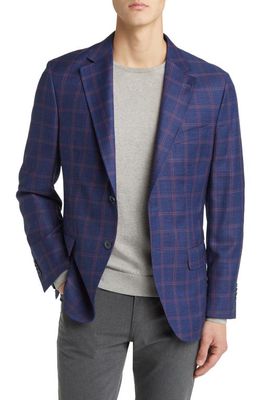 Peter Millar Tailored Wool Sport Coat in Blue
