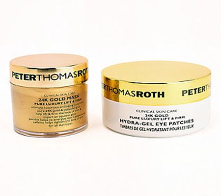 Peter Thomas Roth 24K Gold Eye Patches with 24K Gold Mask