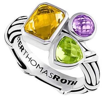 Peter Thomas Roth Sterling Sorbetto Multi-Gemst one Ring