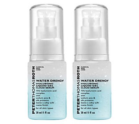 Peter Thomas Roth Water Drench Hyaluronic Clo u d Serum Duo