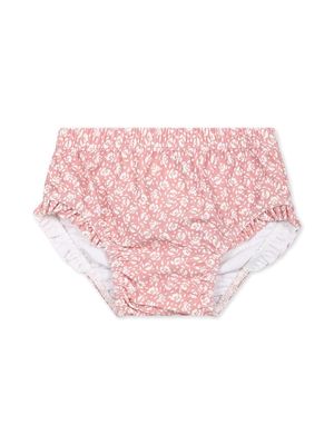 Petit Bateau floral-print bikini bottoms - Pink