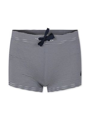 Petit Bateau pinstriped drawstring swim trunks - Blue