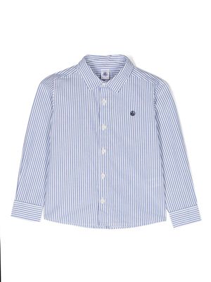 Petit Bateau striped cotton shirt - Blue