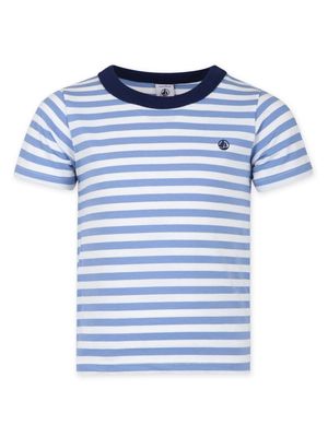 Petit Bateau striped cotton T-shirt - White