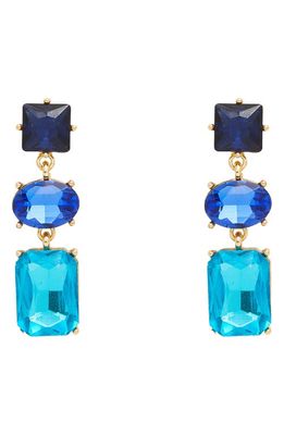 Petit Moments Allie Drop Earrings in French Blue