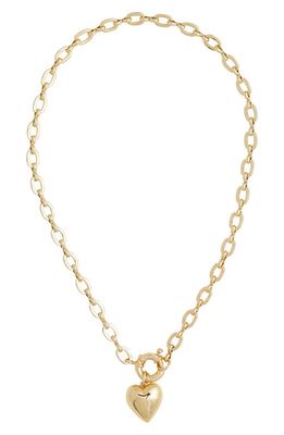 Petit Moments Beagan Heart Pendant Necklace in Gold