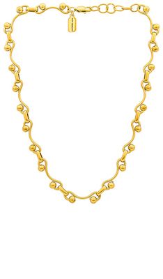 petit moments Cassian Necklace in Metallic Gold.