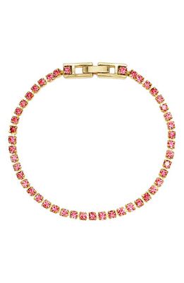 Petit Moments Glitz Crystal Bracelet in Pink