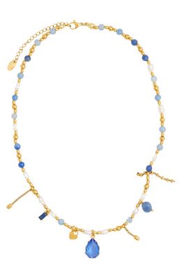 Petit Moments Isabetta Necklace in French Blue