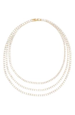 Petit Moments Naomi Triple Layered Necklace in Gold