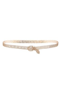 Petit Moments Showgirl Crystal Belt in Gold