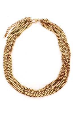 Petit Moments Sierra Layered Chain Necklace in Gold