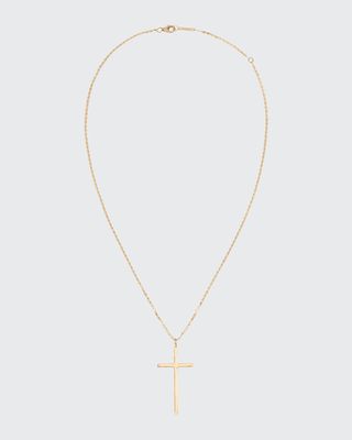 Petite Malibu Cross Amulet Necklace