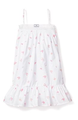 Petite Plume Kids' Lily Butterfly Nightgown in White