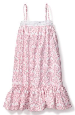 Petite Plume Kids' Vintage Rose Lily Nightgown in Pink