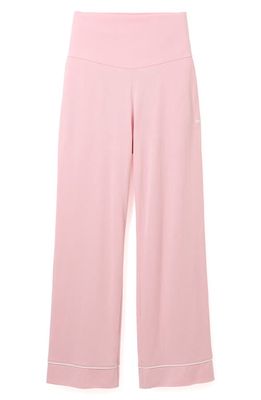 Petite Plume Luxe Pima Cotton Maternity Pants in Pink