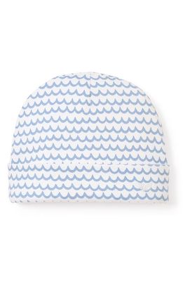 Petite Plume Pima Cotton Hat in Blue