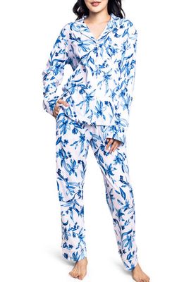 Petite Plume Songs of Santorini Pajamas in Blue