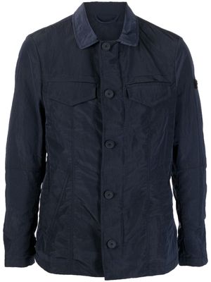 Peuterey buttoned lightweight jacket - Blue