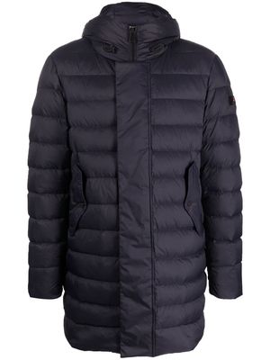 Peuterey feather-down padded coat - Blue