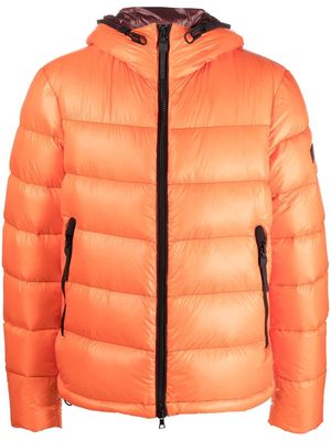 Peuterey feather-down padded puffer jacket - Orange