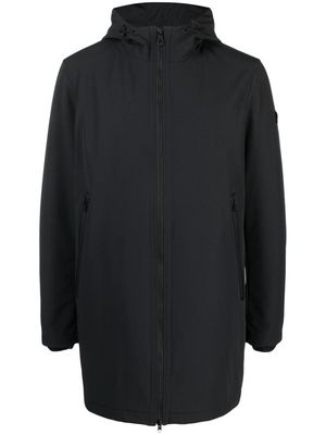 Peuterey Giolita logo-patch hooded jacket - Black