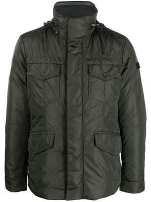 Peuterey high-neck padded jacket - Green