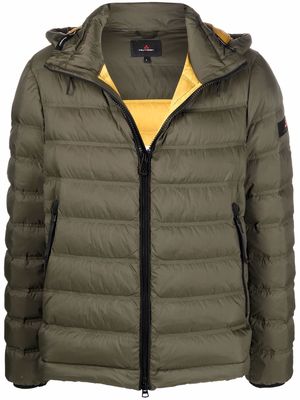 Peuterey hooded zip-up padded jacket - Green