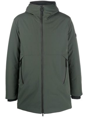 Peuterey logo-patch insulated coat - Green
