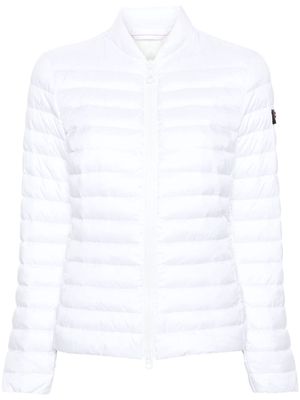 Peuterey Opuntia padded baseball-collar jacket - White