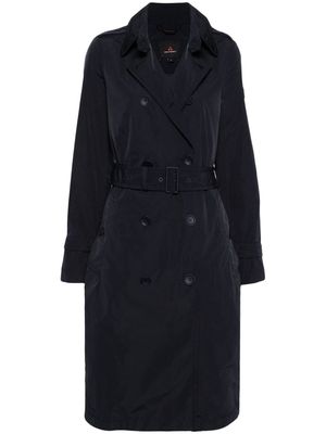 Peuterey Saltum double-breasted trench coat - Blue