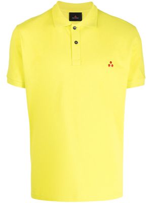 Peuterey Zeno short-sleeved polo shirt - Yellow