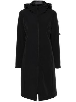 Peuterey zip-up hooded coat - Black