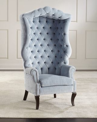 Peyton Hooded Accent Chair