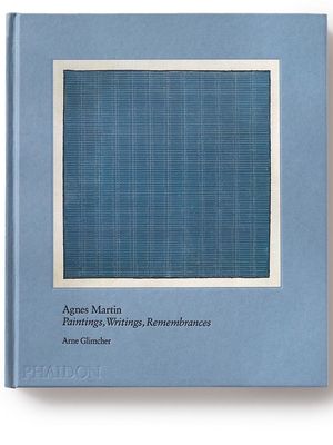Phaidon Press Agnes Martin hardback book - Blue