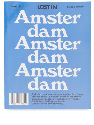 Phaidon Press Amsterdam by Lost In paperback book - Blue