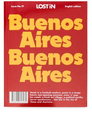 Phaidon Press Buenos Aires by Lost In paperback book - Red